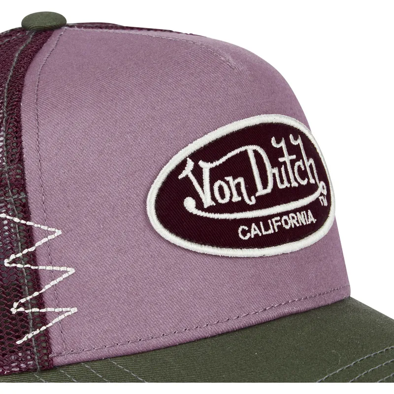 von-dutch-kabu-rosa-und-grune-trucker-mutze