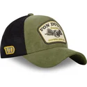 casquette-trucker-verte-et-noire-kak-von-dutch