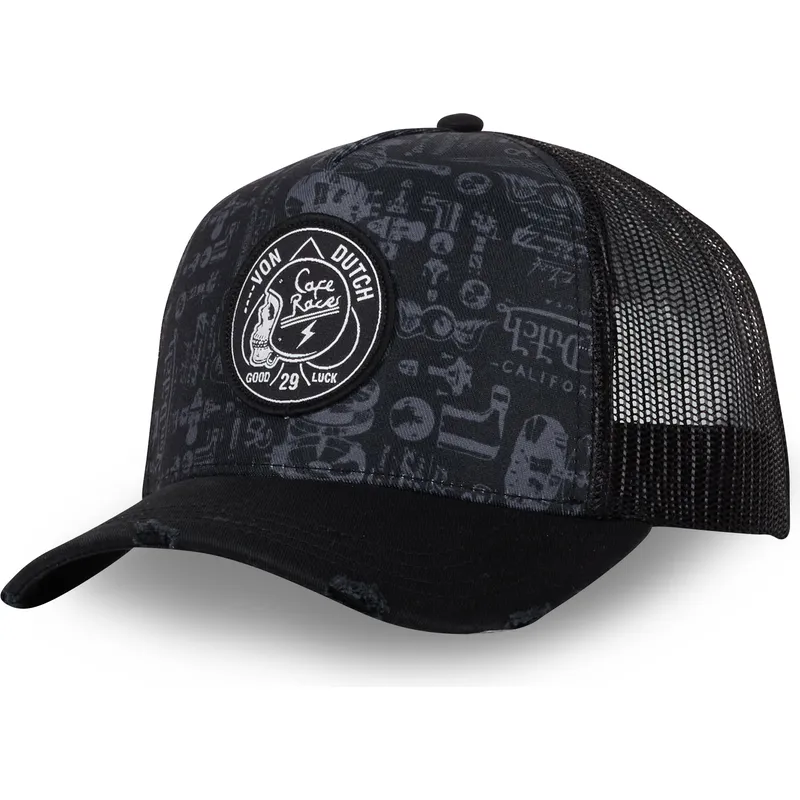 cappellino-trucker-nero-logos01-di-von-dutch