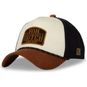 snapback-marrone-e-nero-con-visiera-curva-vint01-di-von-dutch