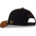 snapback-marrone-e-nero-con-visiera-curva-vint01-di-von-dutch
