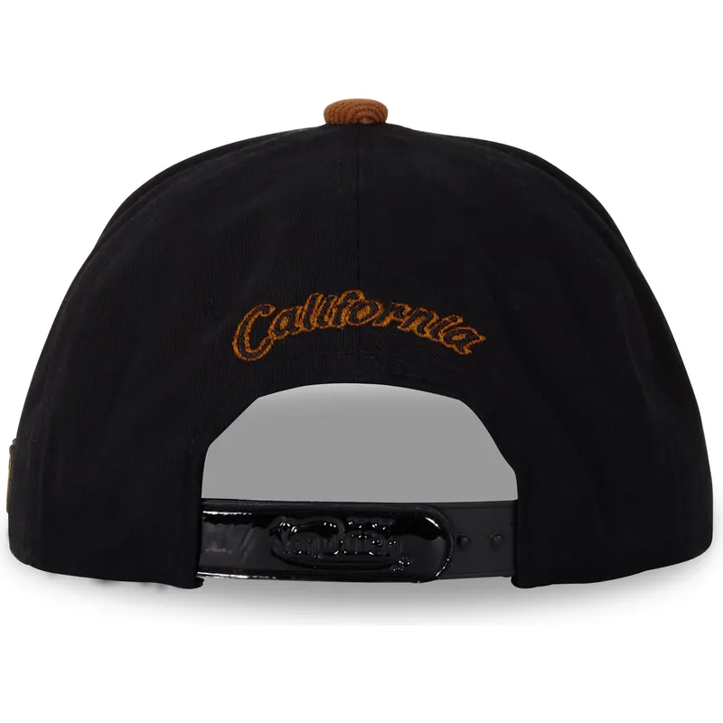 cappellino-curvo-marrone-e-nero-snapback-vint01-di-von-dutch