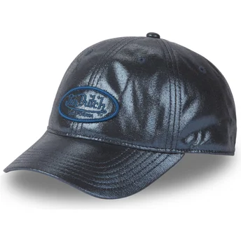 Cappello curvo blu cinghia regolabile NAV di Von Dutch