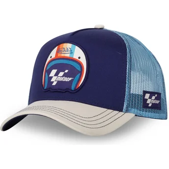 Casquette trucker bleue marine MOTO CT 22 MotoGP Von Dutch