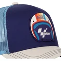 cappellino-trucker-blu-marino-moto-ct-22-motogp-di-von-dutch