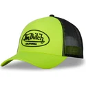 von-dutch-flu-y-yellow-and-black-trucker-hat