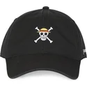 schwarze-verstellbare-curved-cap-straw-hat-pirates-skucd-one-piece-von-capslab