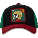 gorra-trucker-svart-gron-och-rod-marvin-martian-loo10-mar-looney-tunes-fran-capslab
