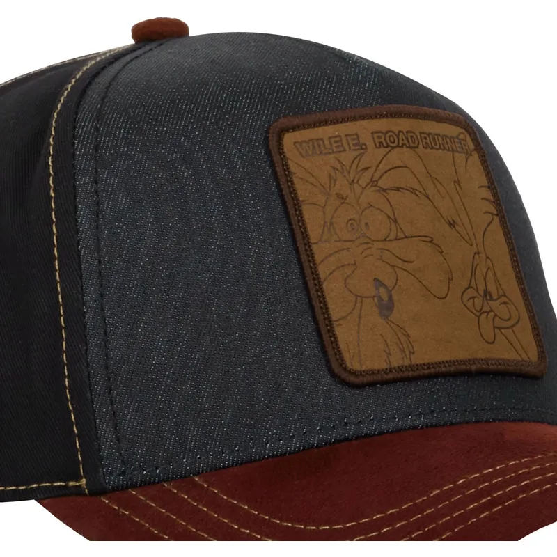 mehrfarbige-gebogene-snapback-kappe-coyote-und-roadrunner-loo10-wrr-looney-tunes-von-capslab
