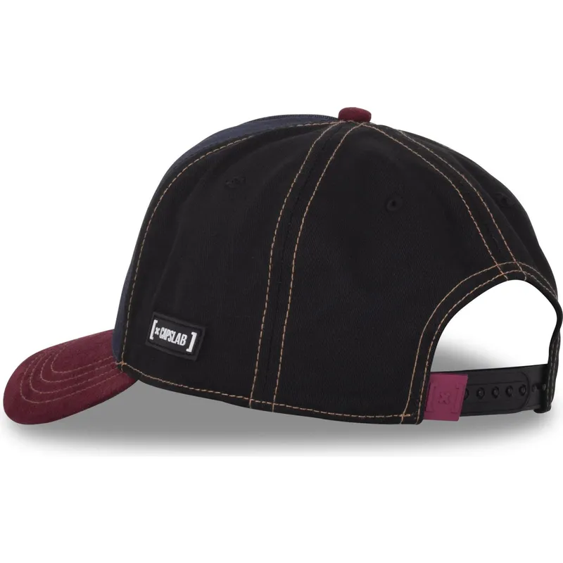 cappellino-curvo-multicolore-snapback-coyote-e-beep-beep-loo10-wrr-looney-tunes-di-capslab