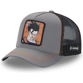 Grå och svart trucker-keps Son Gohan Ultimate DBZ8 GOH Dragon Ball från Capslab