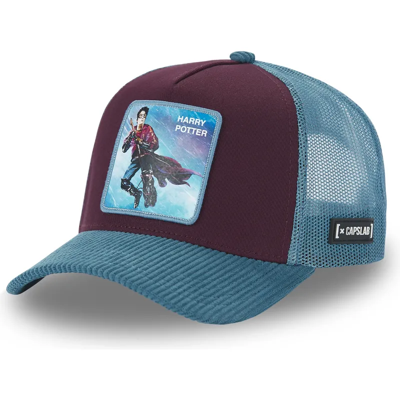 mutzen-gebogen-multicolor-snapback-harry-potter-harry-potter-von-capslab