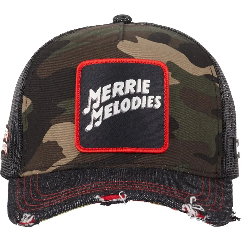 cappellino-trucker-camouflage-e-nero-merry-melodies-loo10-fol-looney-tunes-di-capslab