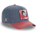 blaue-und-rote-gebogene-snapback-kappe-monkey-d-luffy-op4-hak-one-piece-von-capslab