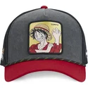 trucker-cap-schwarz-und-rot-monkey-d-luffy-op4-mug-one-piece-von-capslab