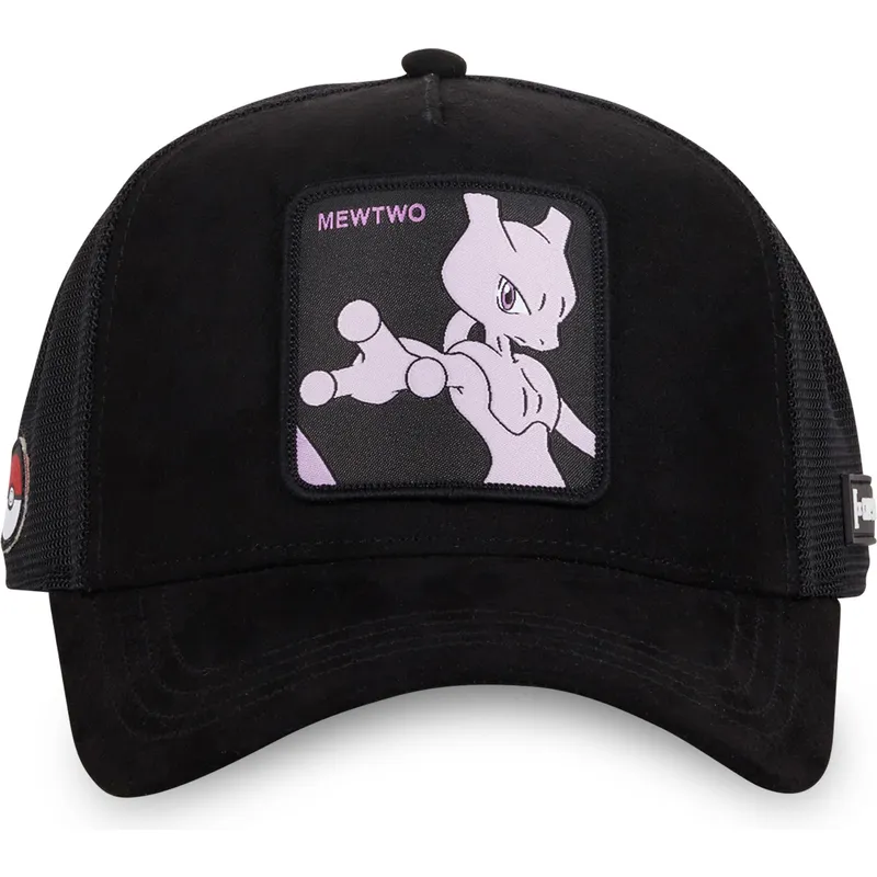 cappelli-curva-nero-snapback-mewtwo-pokemon-di-capslab