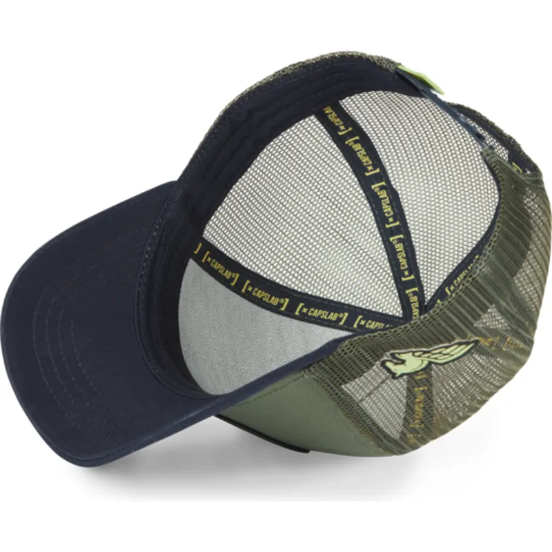 mutzen-gebogen-grun-snapback-pegasus-beasts-von-capslab