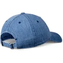 casquette-courbee-bleue-denim-ajustable-washed-coloured-girl-djinns