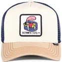 beige-und-blaue-trucker-kappe-do-nothing-club-hft-dnc-12-von-djinns