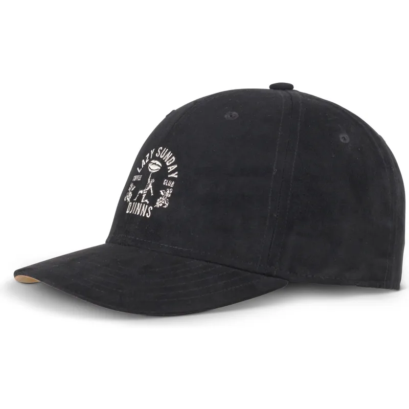 czapka-z-daszkiem-czarna-regulowana-truefit-lazy-classic-od-djinns