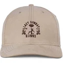 cappello-curvo-beige-regolabile-truefit-lazy-classic-di-djinns