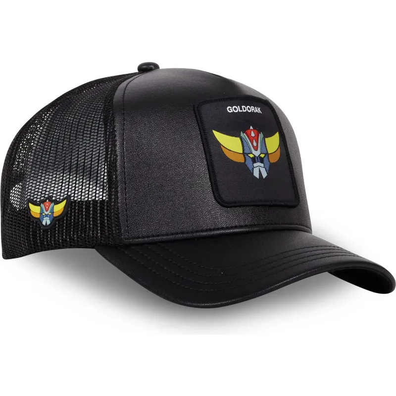 cappelli-curva-nero-snapback-robot-grendizer-robot-grendizer-di-capslab