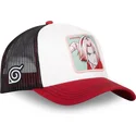 cappellino-trucker-beige-nero-e-rosso-sakura-haruno-pin-naruto-di-capslab
