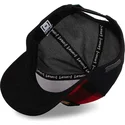cappello-trucker-rosso-e-nero-daffy-duck-loo10-lum-looney-tunes-di-capslab
