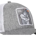 cappellino-trucker-grigio-e-bianco-bugs-bunny-loo10-bug-looney-tunes-di-capslab