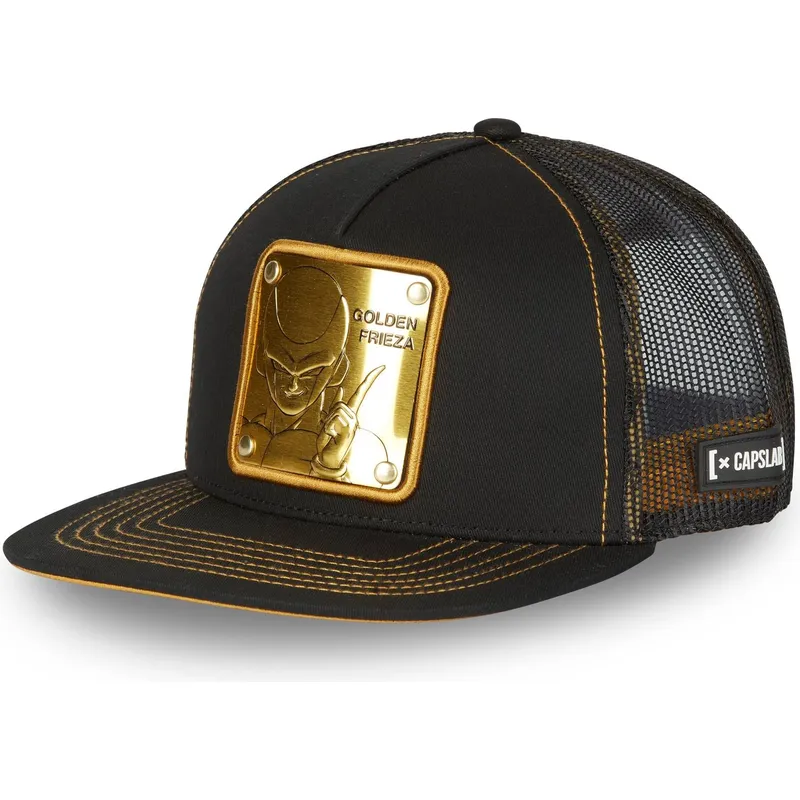 cappellino-trucker-piatto-nero-golden-frieza-dbs4-gol-dragon-ball-di-capslab