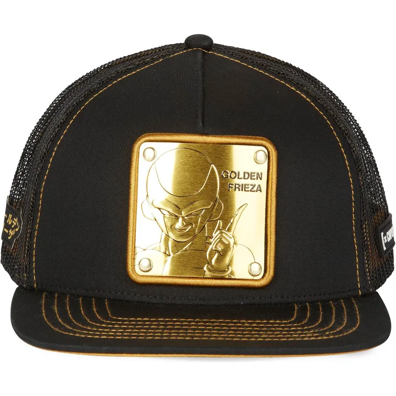 cappellino-trucker-piatto-nero-golden-frieza-dbs4-gol-dragon-ball-di-capslab