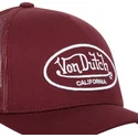 casquette-trucker-rouge-ajustable-lof-b11-von-dutch