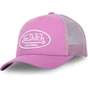 cappellino-trucker-rosa-regolabile-lof-b13-di-von-dutch