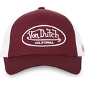 cappello-trucker-rosso-e-bianco-regolabile-lof-b15-di-von-dutch