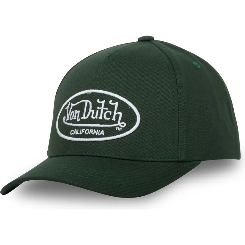 cappelli-curva-verde-cinghia-regolabile-di-von-dutch