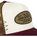 cappellino-trucker-beige-marrone-e-rosso-mubu-di-von-dutch