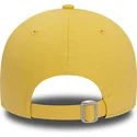 new-era-curved-brim-9forty-essential-yellow-adjustable-cap