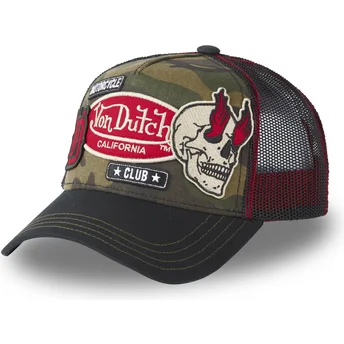 Casquette trucker camouflage PATCHES01 Von Dutch