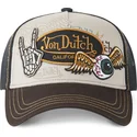cappellino-trucker-marrone-patches03-di-von-dutch