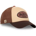 brazowa-czapka-trucker-terrylog01-marki-von-dutch