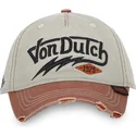 cappellino-curvo-verde-e-marrone-regolabile-thu-cb-di-von-dutch