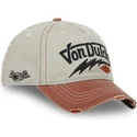 casquette-courbee-verte-et-marron-ajustable-thu-cb-von-dutch