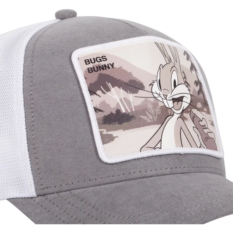 cappelli-curva-grigio-snapback-bugs-bunny-looney-tunes-di-capslab cappelli-curva-grigio-snapback-bugs-bunny-looney-tunes-di-capslab