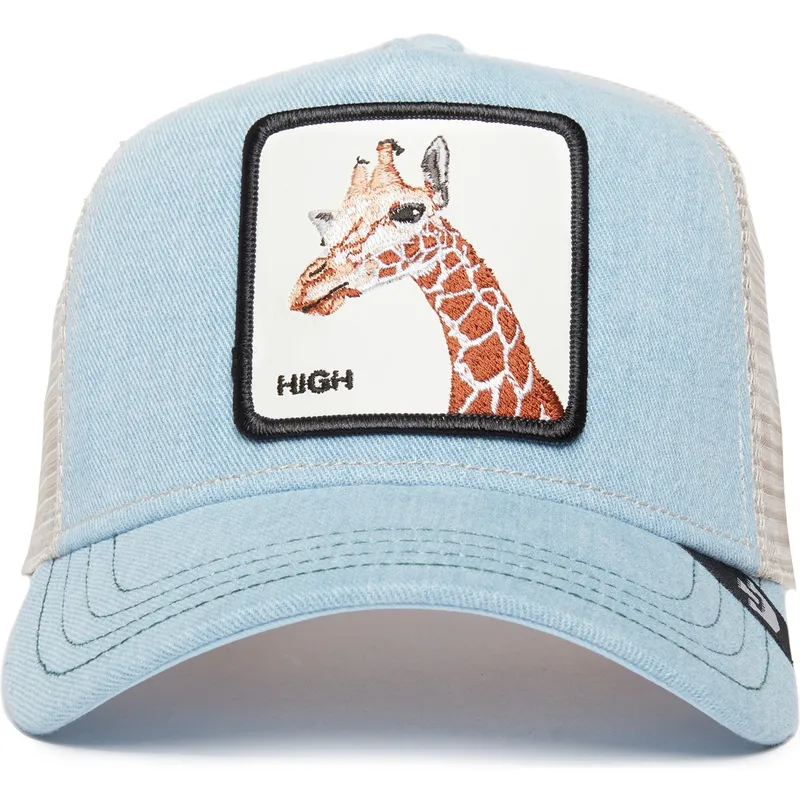 trucker-cap-blau-und-weiss-giraffe-high-the-giraffe-the-farm-von-goorin-bros