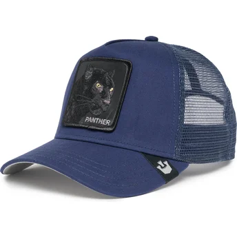 Gorra trucker azul marino pantera The Black Panther The Farm de Goorin Bros.