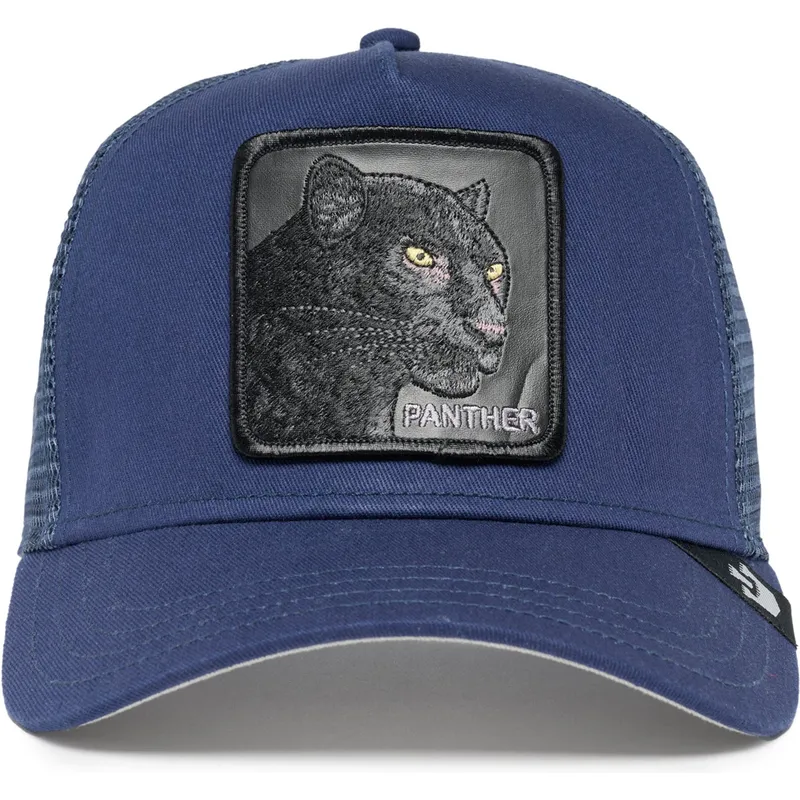 cappellino-trucker-blu-marino-pantera-the-black-panther-the-farm-di-goorin-bros