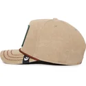 cappellino-beige-con-visiera-curva-snapback-anatra-lucky-duck-canvas-the-farm-di-goorin-bros