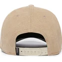 beige-gebogene-snapback-kappe-ente-lucky-duck-canvas-the-farm-von-goorin-bros