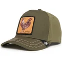 cappello-verde-snapback-con-visiera-curva-gallo-cock-field-100-all-season-wool-the-farm-di-goorin-bros