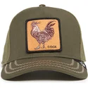 cappello-verde-snapback-con-visiera-curva-gallo-cock-field-100-all-season-wool-the-farm-di-goorin-bros